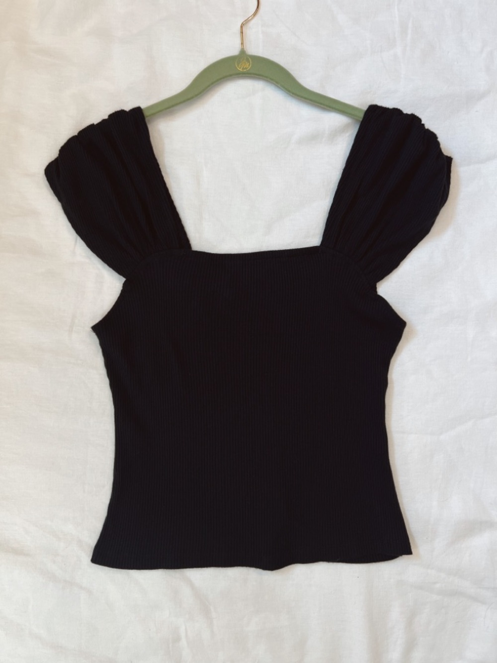 By Anthropologie Meadow Rue Ribbed Top - Picture 2 of 7